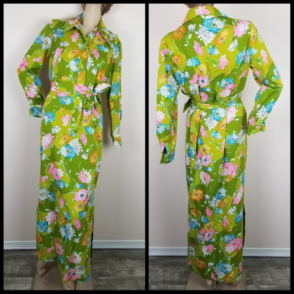 Vintage Serbin of Florida by Muriel Ryan 70' dress - Picture 2 of 8